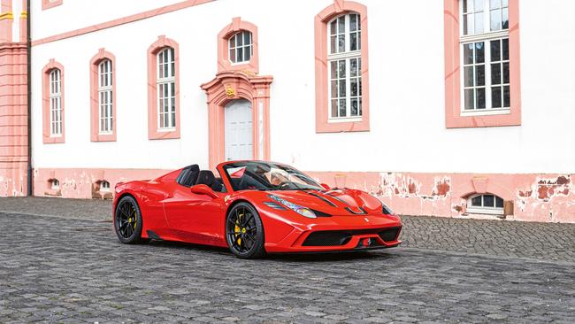 Ferrari 458 Speciale Aperta. Picture: Alexis Ruben