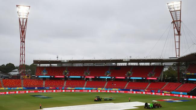 The match between Pakistan and Thailand was washed out at Sydney Showground on Tuesday Picture: Getty Images