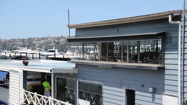 Work is being done to prepared the Boathouse Rose Bay for its February opening. Picture: Tim Hunter