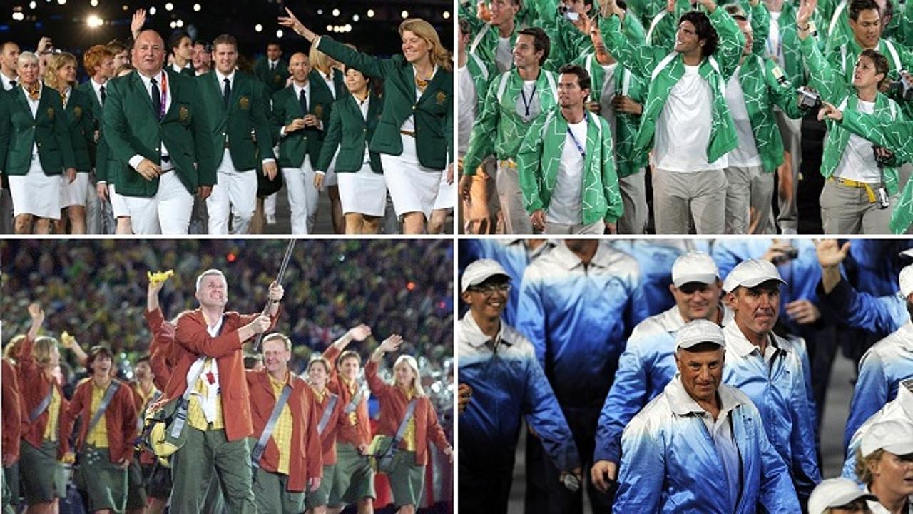 Australian Olympic Uniforms A History Of Horrible Fashion Choices Daily Telegraph