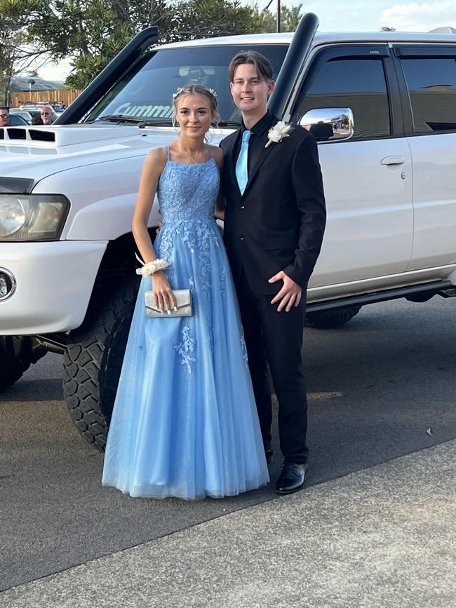 The students of Aldridge State High School celebrate their formal.