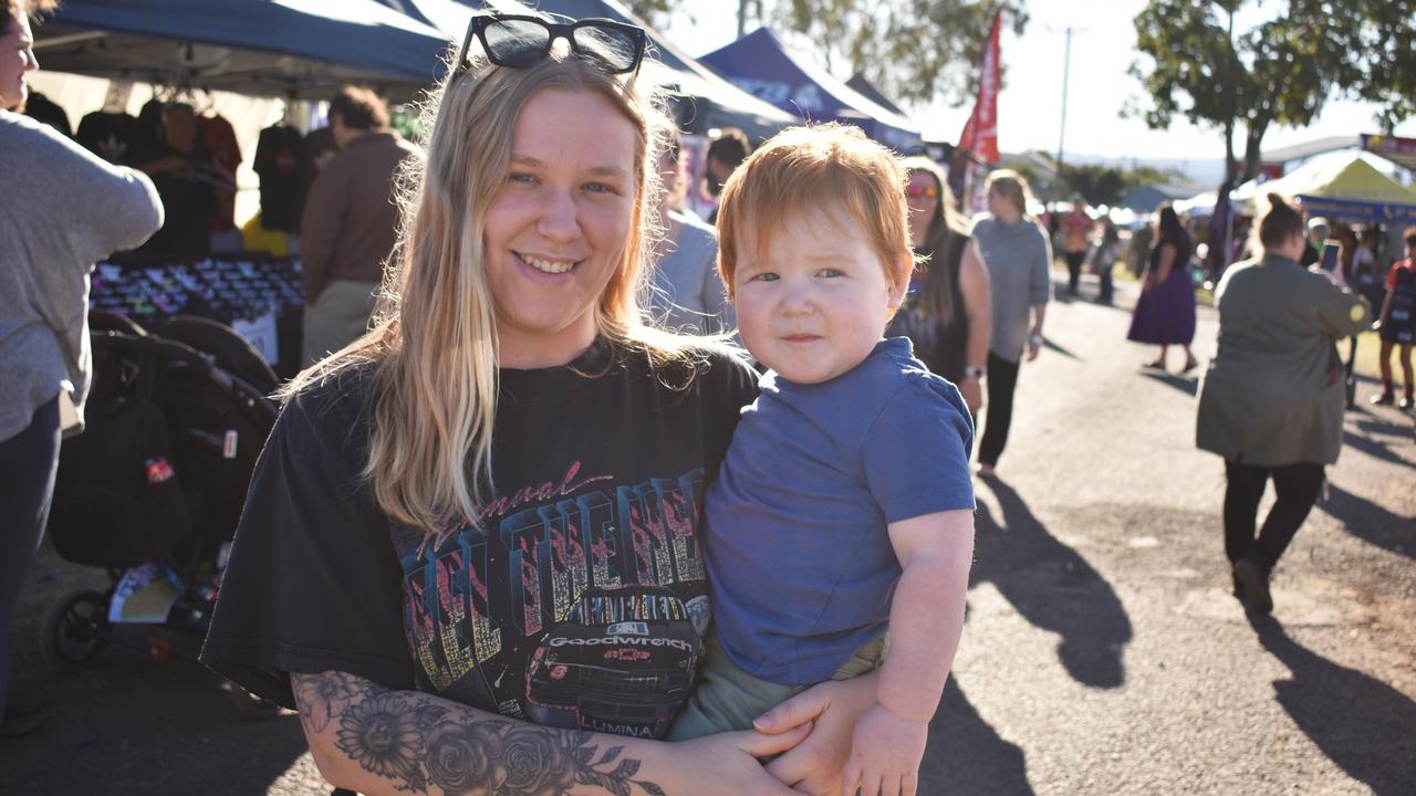 Tahlia and Kai Woodall at the Gatton Show on Saturday, July 22, 2023. Picture: Peta McEachern