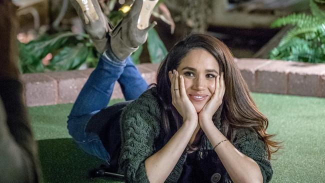 Meaghan Markle in Daters Handbook movie. Supplied.