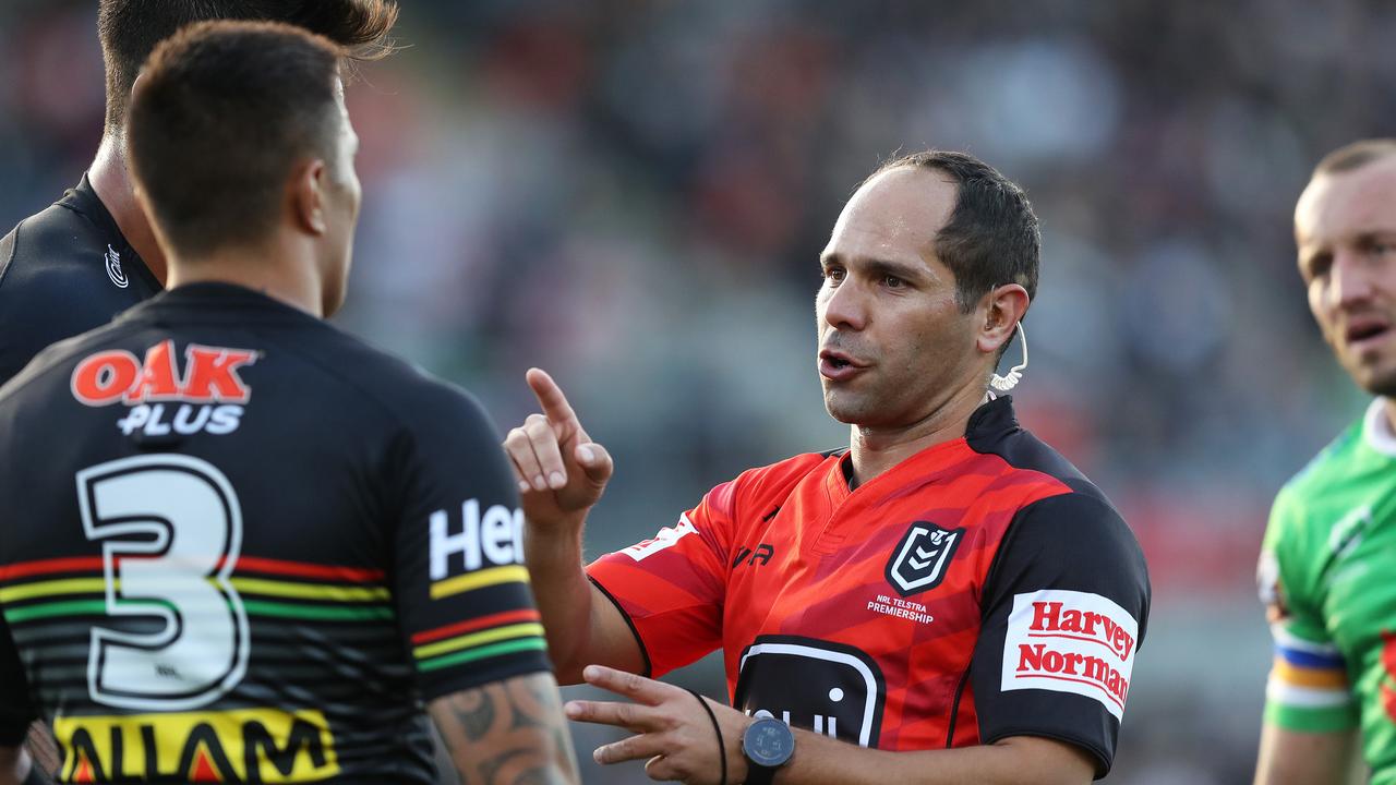 The referees were not able to reach an agreement with the NRL.