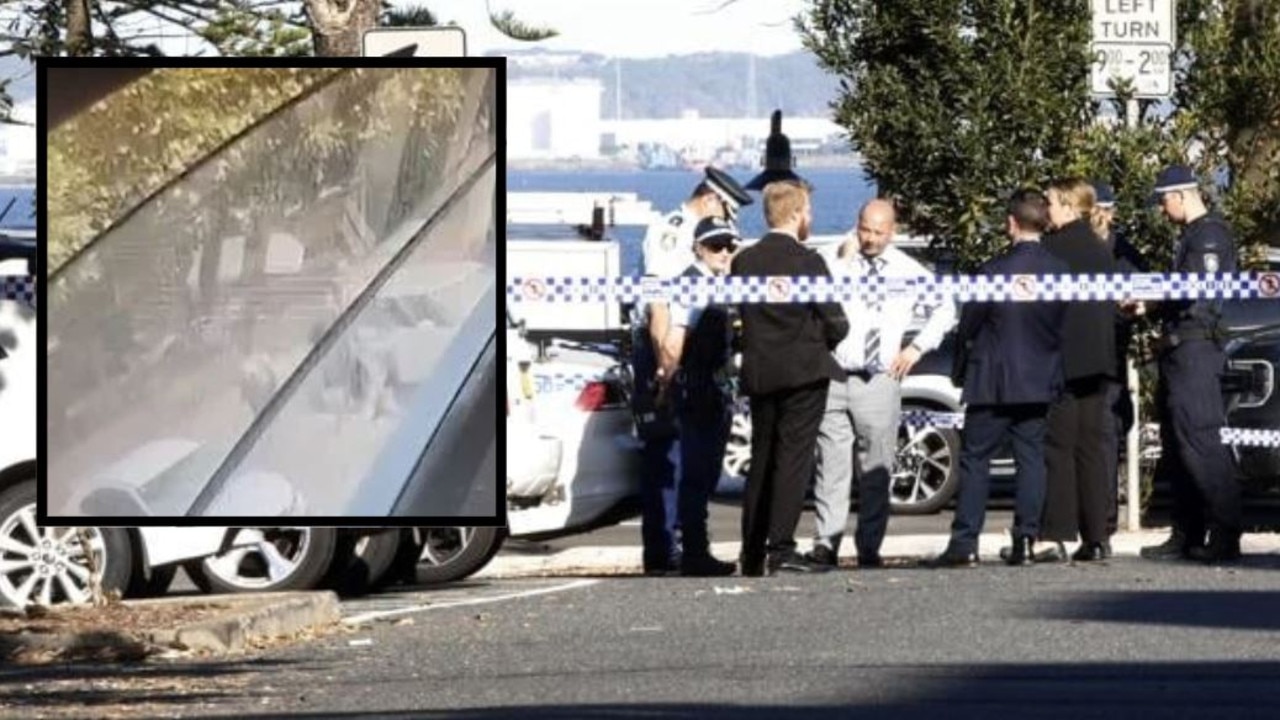 Bullets fly in street as suspected gang hit caught on CCTV