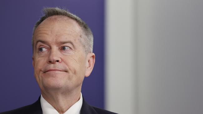 NDIS Minister Bill Shorten said the government wanted to change the public perception surrounding the scheme. Picture: NCA NewsWire / Dylan Coker