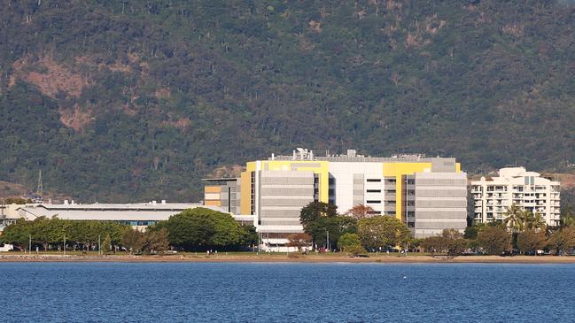 Cairns Hospital on the Cairns Esplanade. Photo: Brendan Radke.