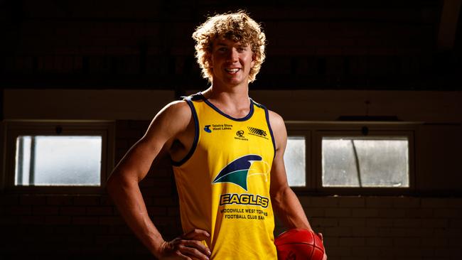 Woodville-West Torrens footballer and SA under-18 squad member Patrick Weckert. Picture: Matt Turner