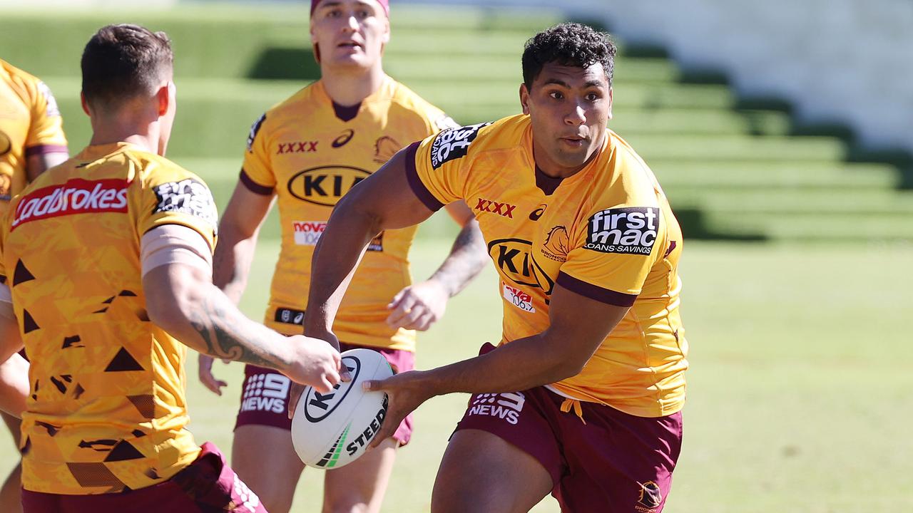 Tevita Pangai Jr is on his way to Canterbury, via Penrith. Picture: Liam Kidston