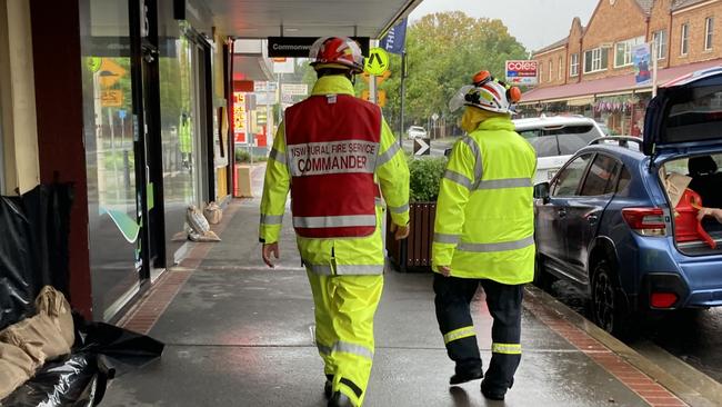 Emergency services have been working with volunteers to ensure the safety of the community. Picture: Adelaide Lang