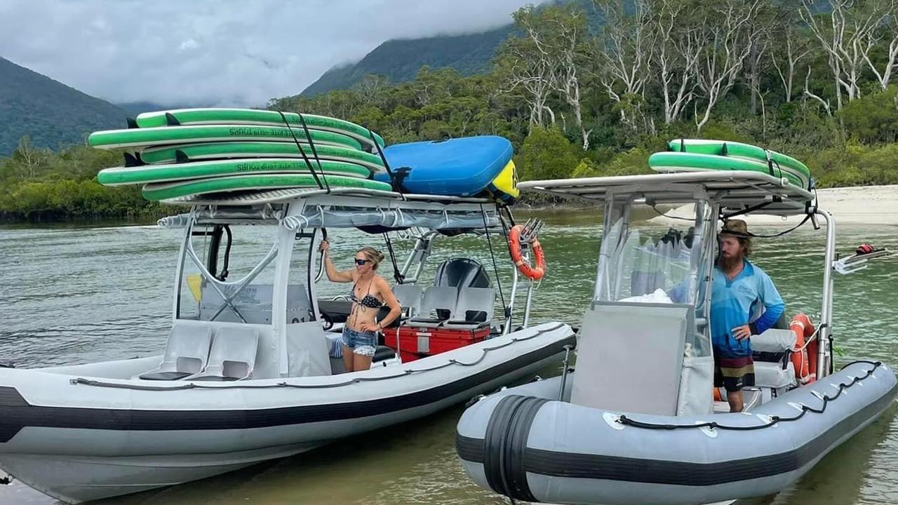 Good news is the cairns airport is open however you might need a transfer by sea to get to Port Douglas you know who to call as there are us and other operators doing transfers already from Cairns to Port Picture Facebook/Brett Wright