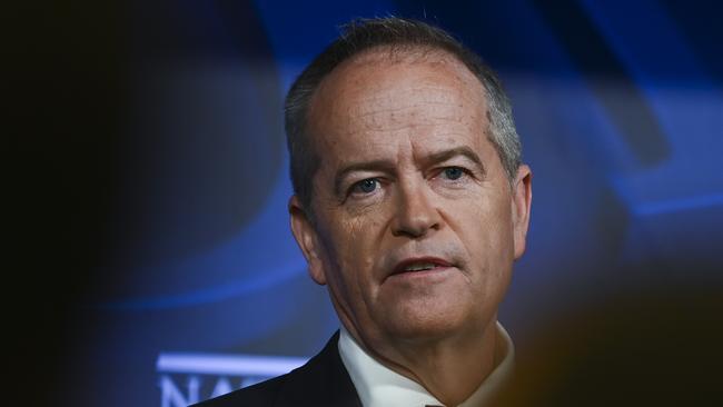 Mr Shorten said he hoped the release of the report was ‘vindication’ for victims and their families. Picture: NCA NewsWire / Martin Ollman