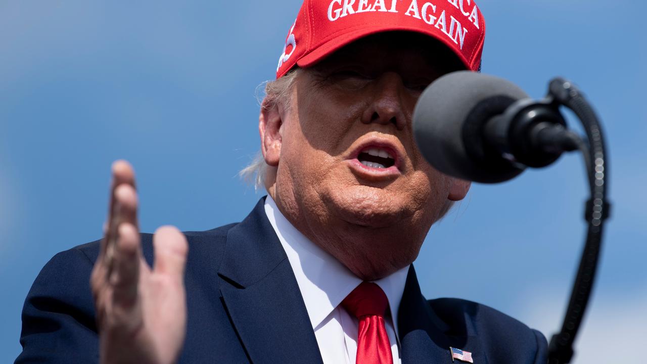 A second term by US President Donald Trump could spell chaos and instability for the rest of a world, a professor has warned. Picture: Brendan Smialowski / AFP