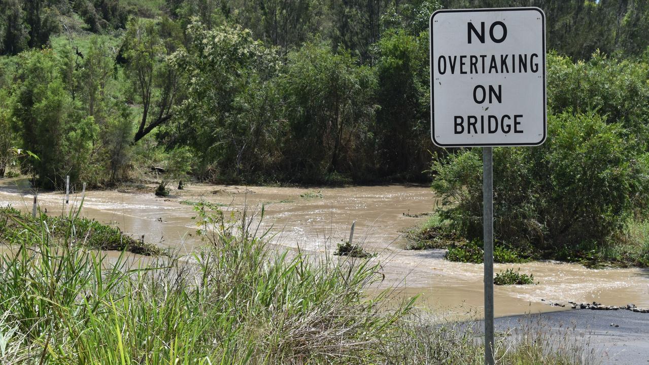 Heavy rainfall flooded Bucca Crossing.