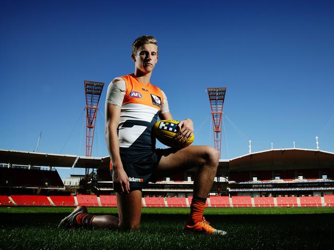 Lachie Whitfield of the GWS Giants / Picture: Brett Costello