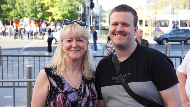Paul McCartney fans at the Got Back Tour at the Adelaide Entertainment Centre, October 18. Picture: Kelly Barnes