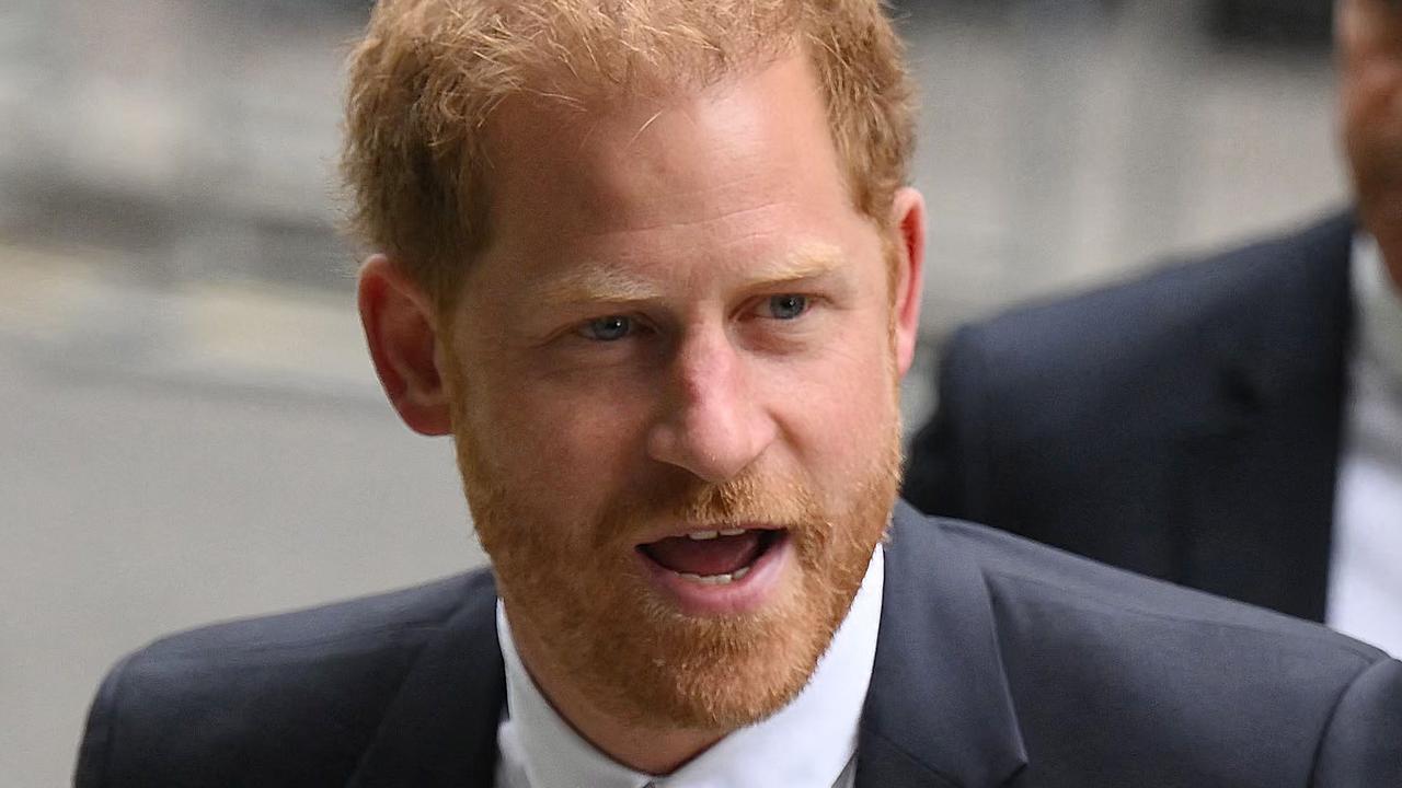 Prince Harry outside a London court in June. Picture: Daniel Leal/AFP