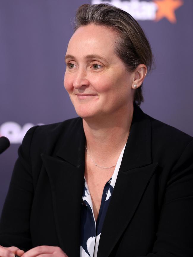 Qantas chief financial officer Vanessa Hudson. Picture: NCA NewsWire / Damian Shaw