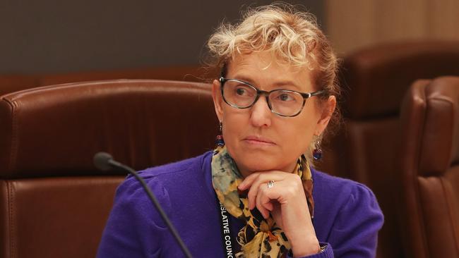 Independent MLC Ruth Forrest during parliament. Picture: NIKKI DAVIS-JONES