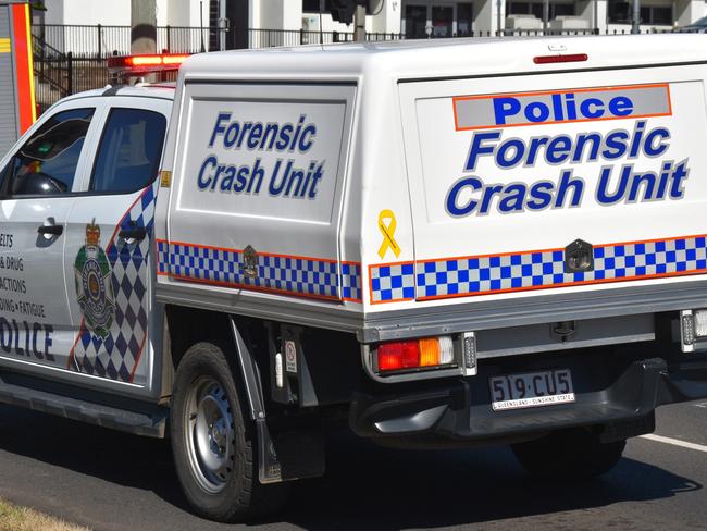 Queensland Police Service Forensic Crash Unit Generic, South Toowoomba, July 23, 2024. QPS FCU Generic