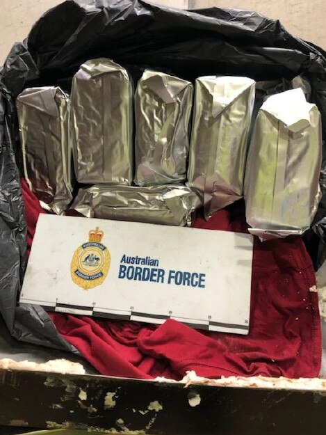 Some of the drugs seized. Picture: Australian Federal Police