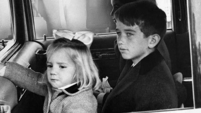 Robert F. Kennedy Jr at the funeral of uncle, President John F. Kennedy, in 1963. Picture: Getty Images