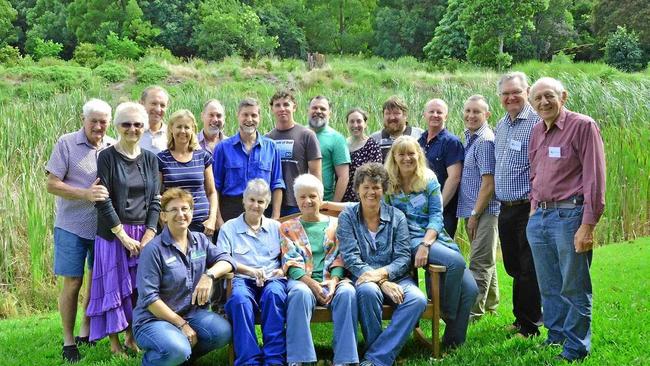 Some of the successful applicants in the Rural Landholder Initiative with Council's Rural Landholder Initiative Extension Officer Kate Steel (front left).  Photo Contributed. Picture: Contributed