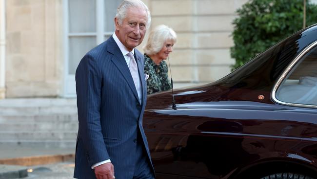 The Bordeaux visit was a stark contrast to more recent images of the King. Picture: Pascal Le Segretain/Getty Images