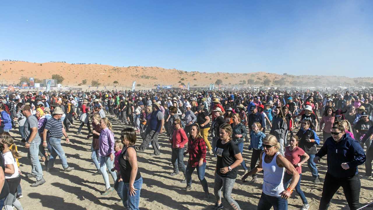 Guinness World Record Broken At The Birdsville Big Red Bash The Courier Mail