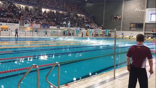 Queensland's record breaking schoolgirl swimmer