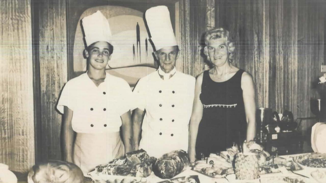 Sarah Patricia Blackburn worked as a supervisor at the Old Koala Restaurant in Darwin's CBD in 1964. Picture: Supplied