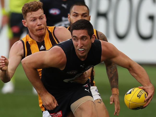 Jacob Weitering is in All Australian contention, says Nick Riewoldt.