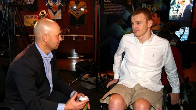 Alex McKinnon launched legal action against the NRL.  Picture: Adam Taylor