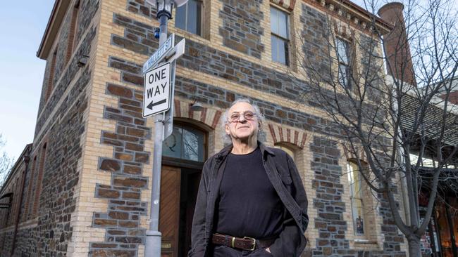 Mr Assad-Salha and his wife Lynnette support the council’s building reuse initiative, having converted the heritage-listed Q Theatre into a home 20 years ago. Picture: Kelly Barnes