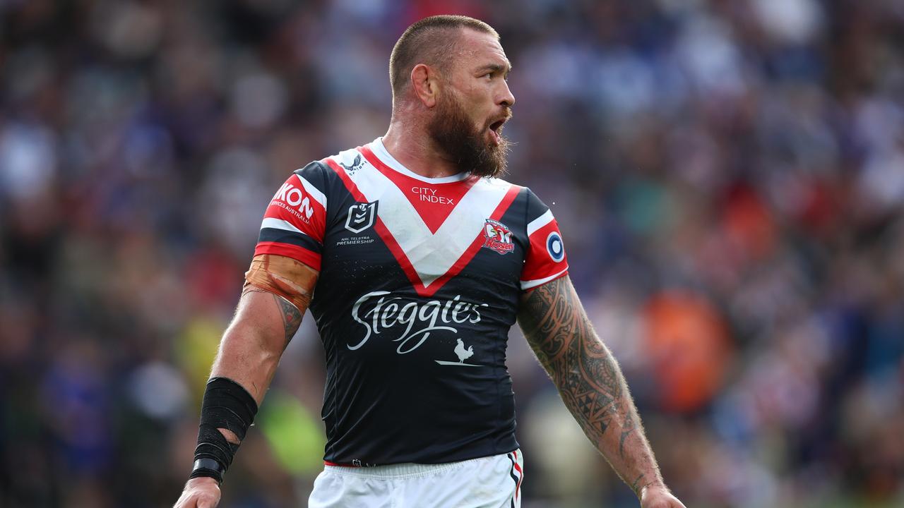 Jared Waerea-Hargreaves was off-contract at the end of the year but decided to sign on for another season. Picture: Jason McCawley/Getty Images