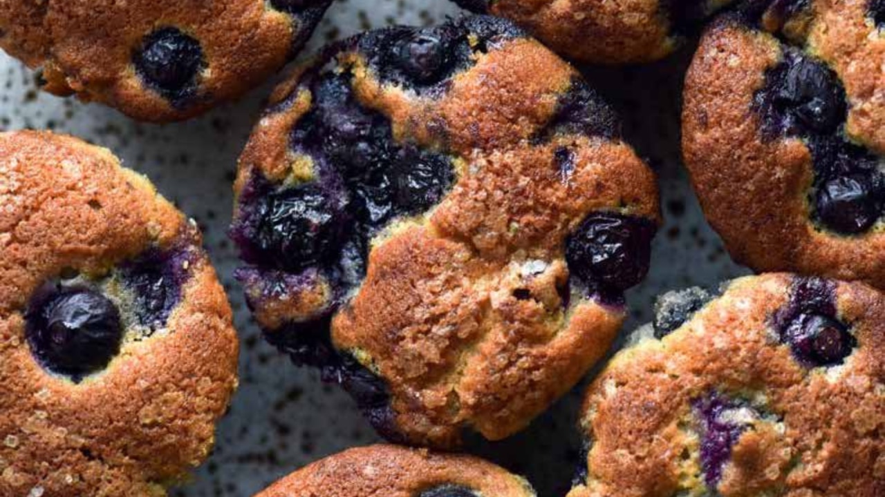 Georgia McDermotts low-allergy vegan blueberry muffins are a weekend must-bake body+soul