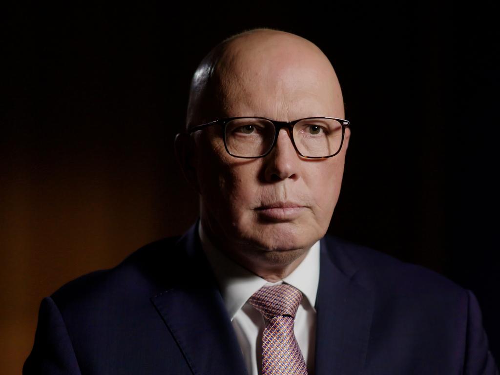 Peter Dutton has committed to slashing the immigration rate and cracking down on high international student numbers. Picture: Sky News