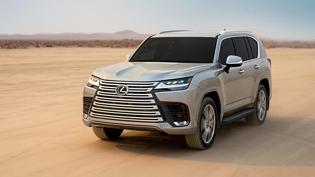 The new Lexus LX has a bold look.