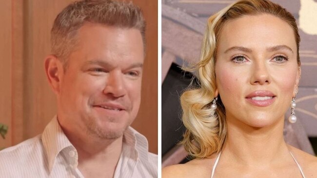 Matt Damon described kissing his co-star as "hell".