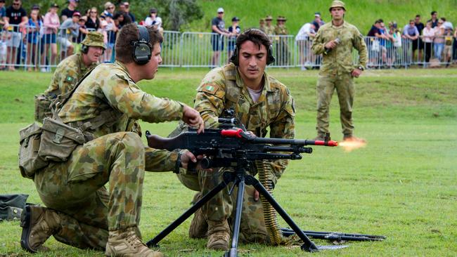 The government is working on making Australia a top-10 world defence exporter. 