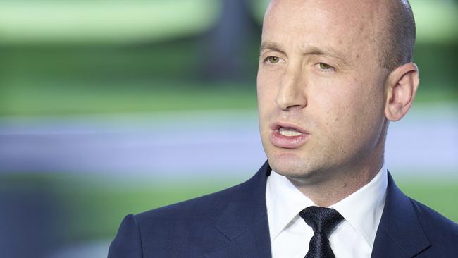 Mr Trump’s chief policy adviser Stephen Miller, who is far more concerned with things like immigration than budget balancing. Picture: Jacquelyn Martin