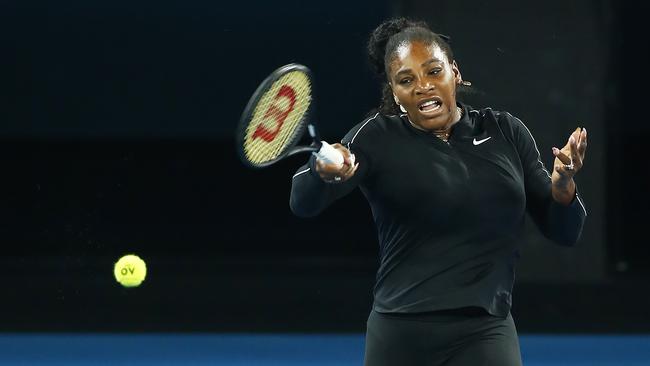 The GOAT – can Serena Williams finally get that elusive 24th grand slam title? Picture: Getty