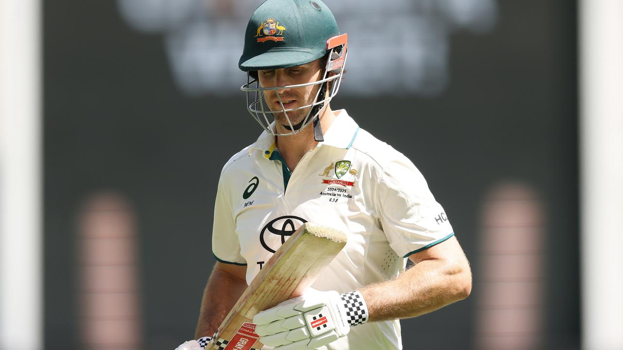 Mitch Marsh was dumped after four Tests against India. Picture: Robert Cianflone/Getty Images