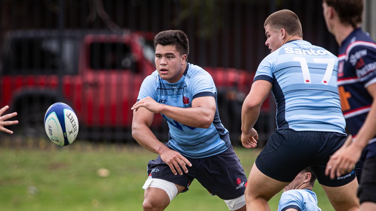 Justice Taumoeapeau playing against the Easts Colts last weekend. Picture: Julian Andrews.