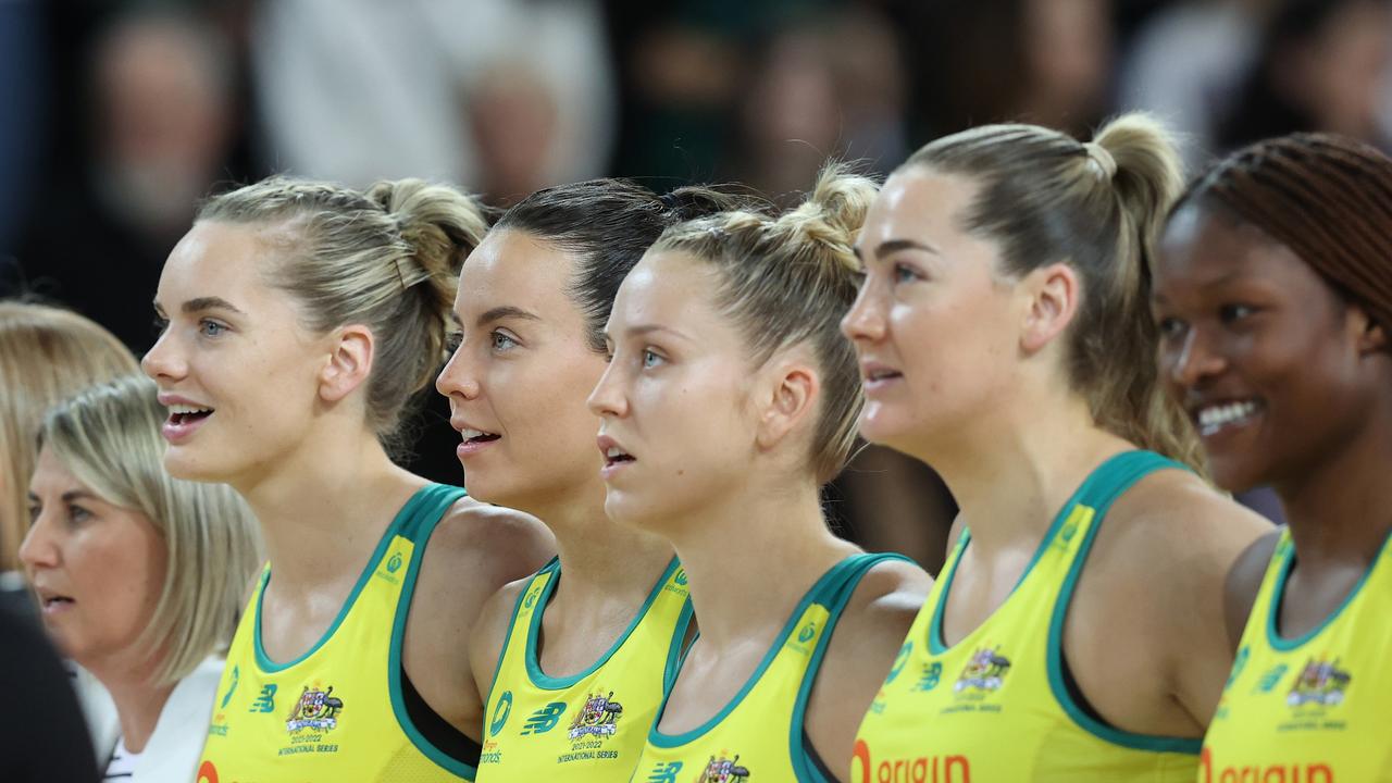 The Diamonds 2022 Constellation Cup campaign was hijacked by the calamitous breakdown of the $15m Hancock Prospecting sponsorship. Picture: Getty Images.