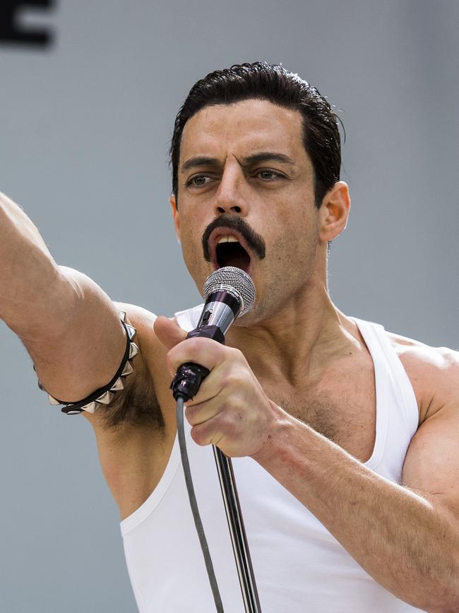 Rami Malek in a scene from Bohemian Rhapsody. Picture: Twentieth Century Fox