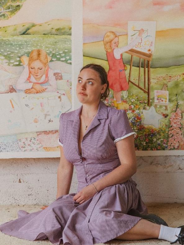 KI artist Chantal Leonhardt. Picture: @chantal.leonhardt