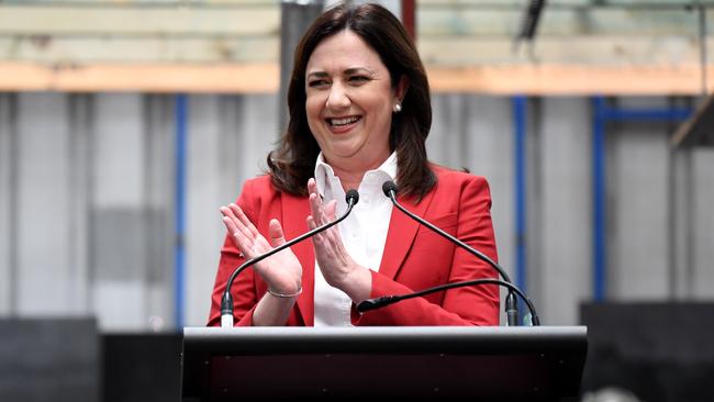 Queensland Premier Annastacia Palaszczuk. Picture: NCA NewsWire / Dan Peled