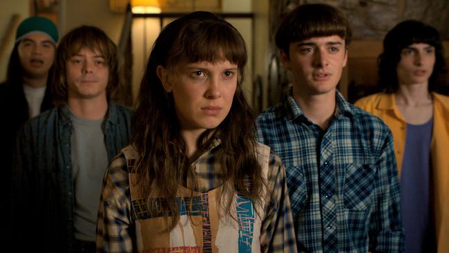 Netflix will add a warning card ahead of the Season 4 premiere of Stranger Things. Picture: Netflix.