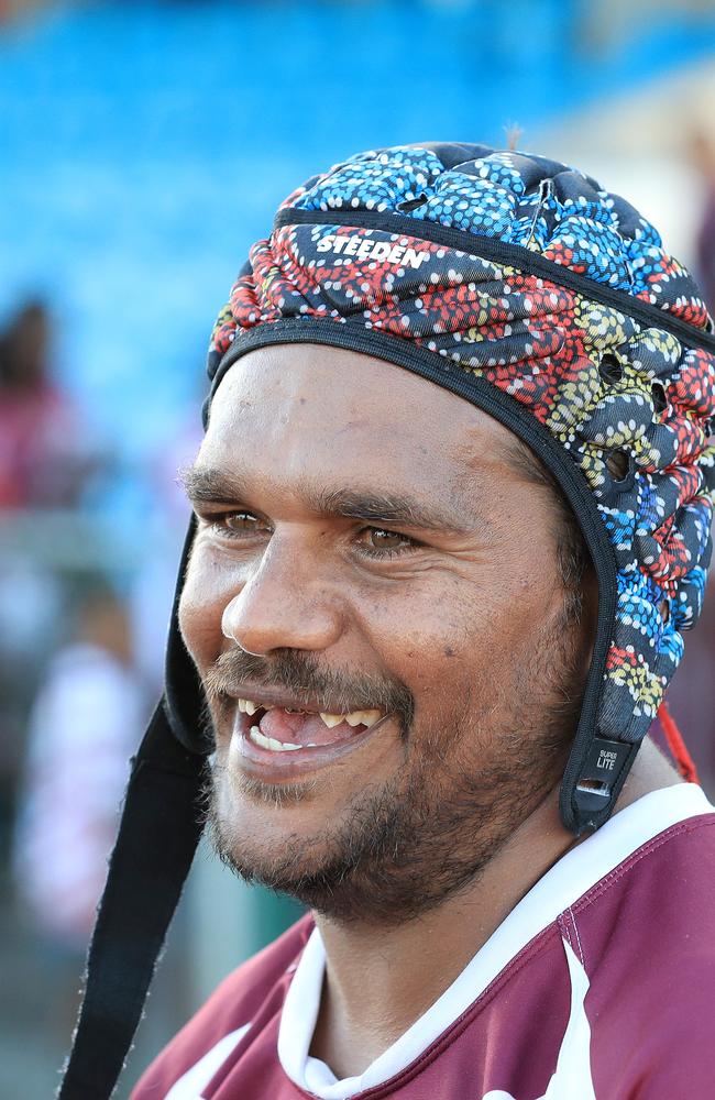 Yarrabah’s Charles Murgha is still going strong despite being in the veteran status.